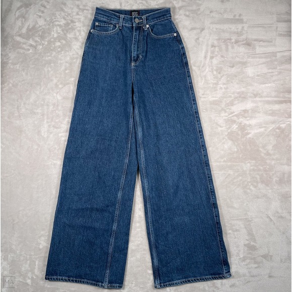 BDG Denim - BDG Urban Outfitters Women's Jeans A Wide Leg Denim Casual 25 Blue